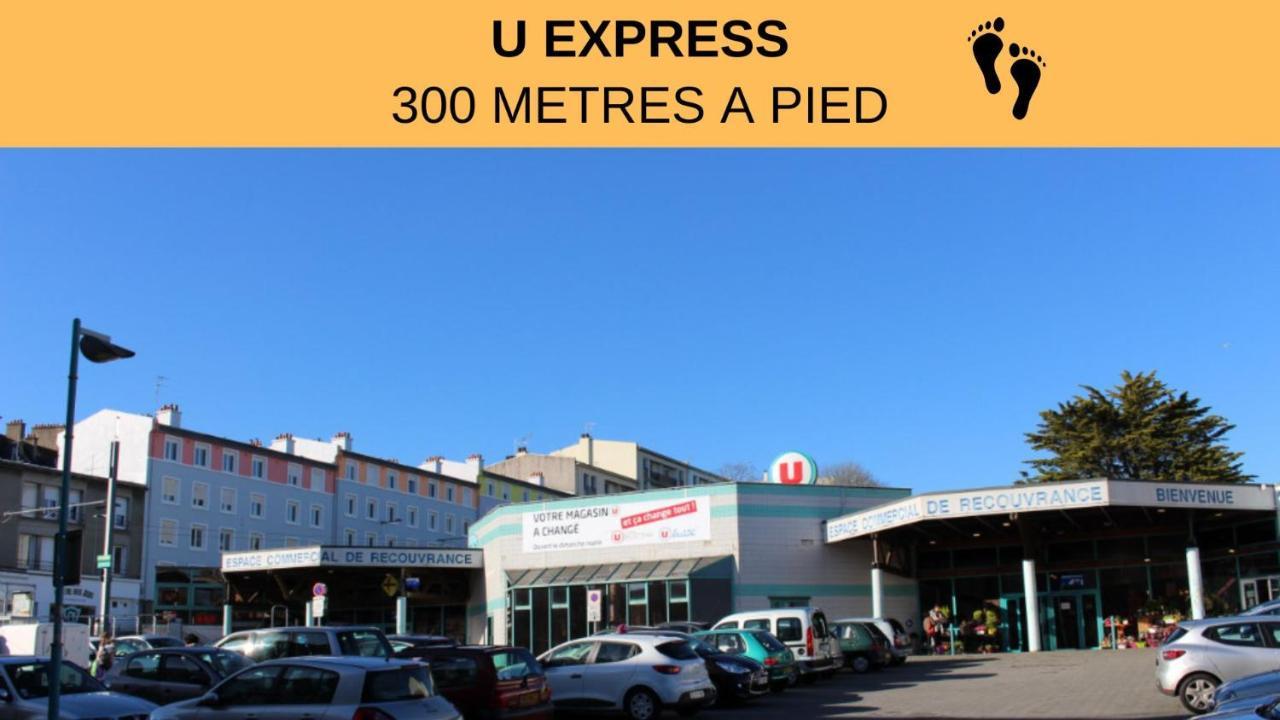 Brest Centre - Appartements - Le Vauban - Lumineux - Centre Ville - Proche Boutiques Et Restaurants Bagian luar foto